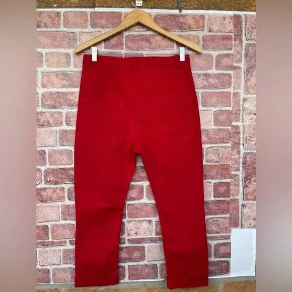N°21  red capris jeans trousers size 26 - Picture 6 of 11